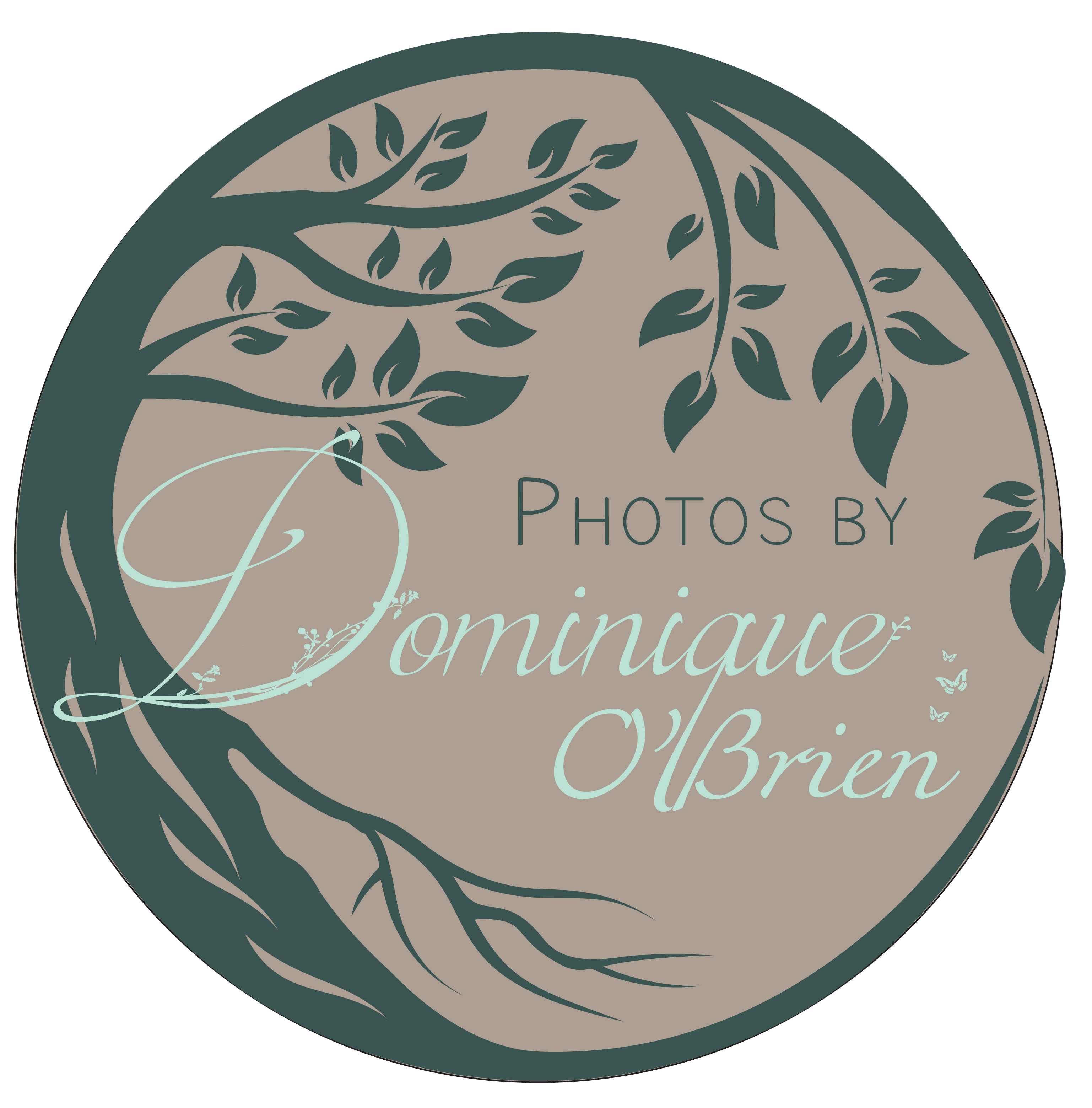 Photos by Dominique logo